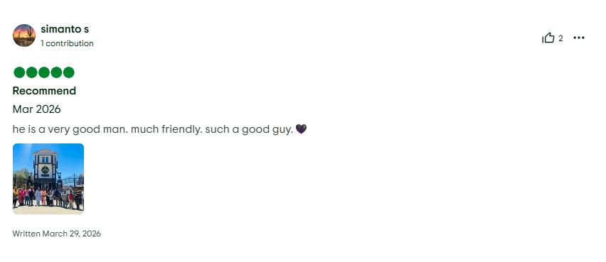 Guest Review Screenshot