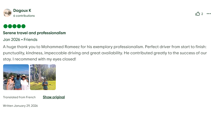Guest Review Screenshot