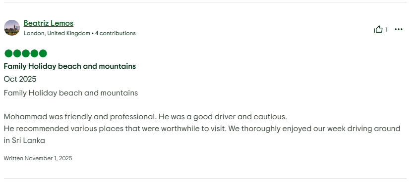 Guest Review Screenshot