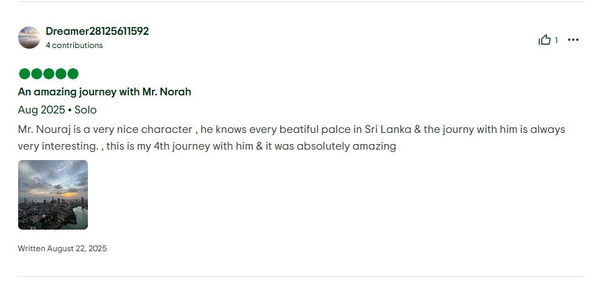 Guest Review Screenshot