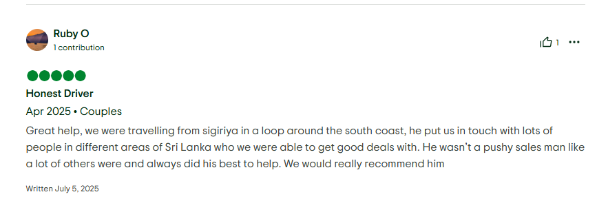 Guest Review Screenshot