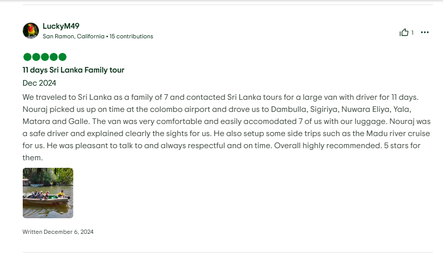 Guest Review Screenshot