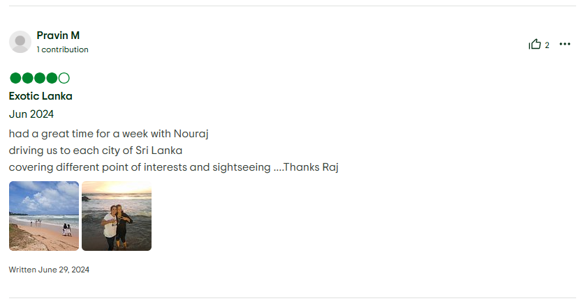 Guest Review Screenshot