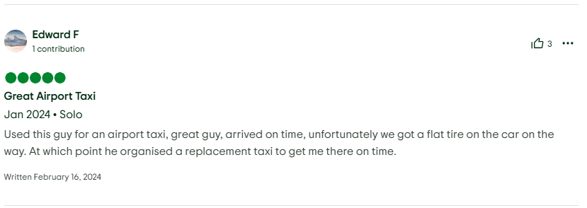 Guest Review Screenshot
