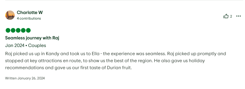 Guest Review Screenshot
