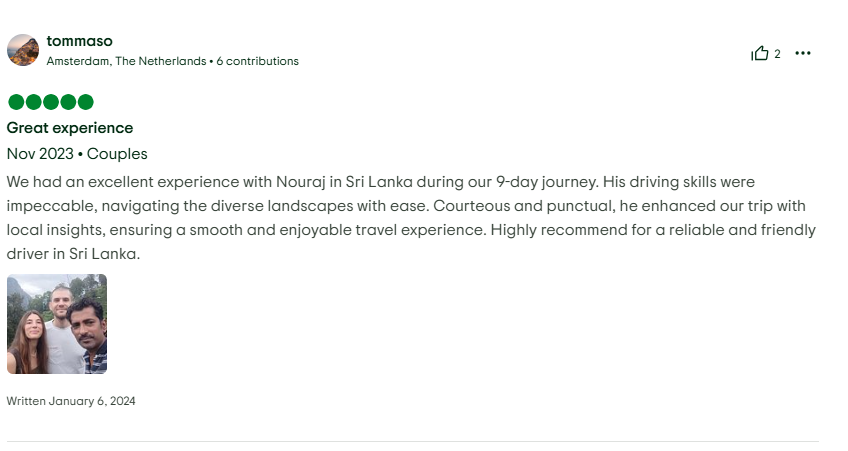 Guest Review Screenshot