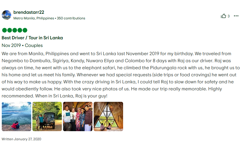 Guest Review Screenshot